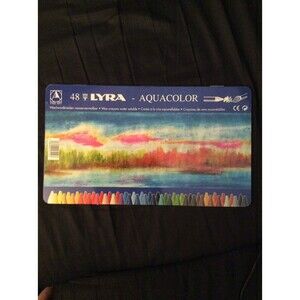 Lyra Watercolor Wax Pastel Crayons 48 count Lyra Aquacolor